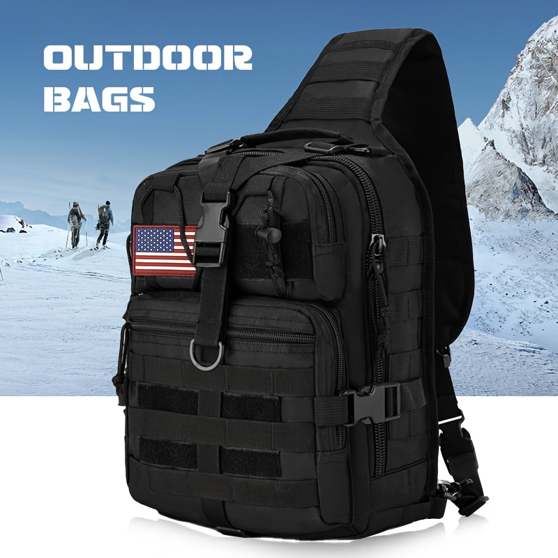 Edc Gear Every Day Carry - 1pc 6.6gal Tactical Sling Backpack, Single