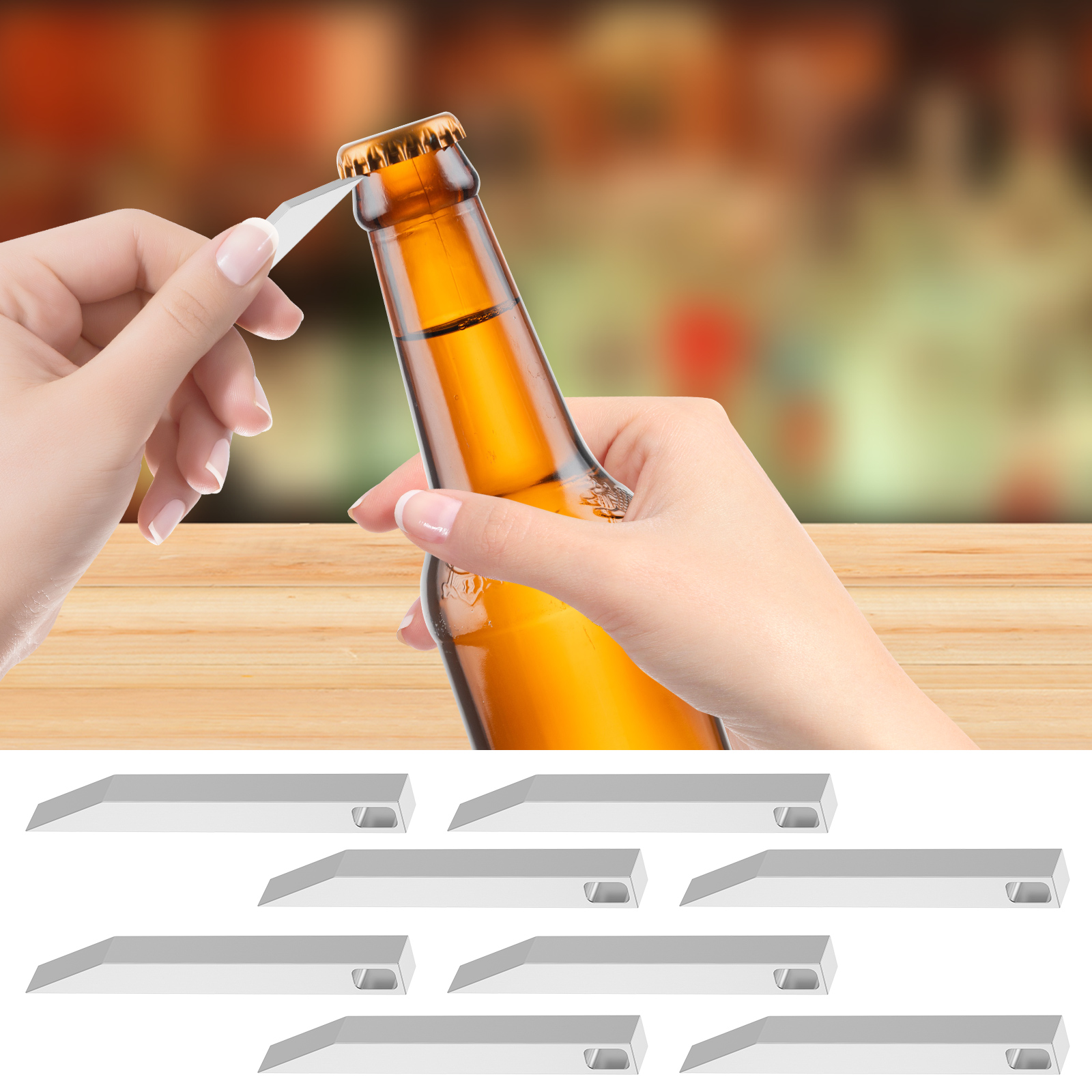 4/8Pcs Mini Keychain Prybar fo - Edc Day Carry avaliação e preço