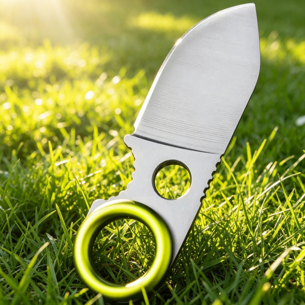 Mini Ring Fixed Blade Knife St - Edc Every Day Carry おもちゃ avaliação e preço