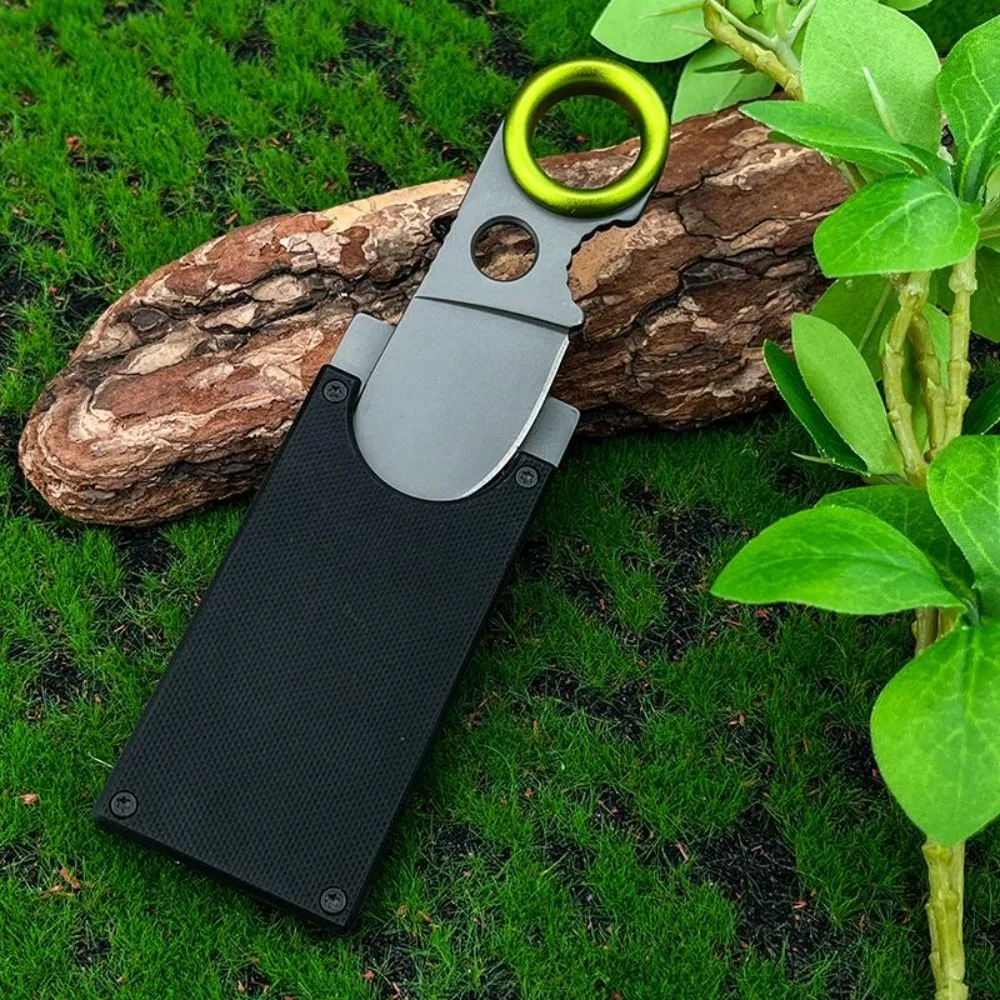 Mini Ring Fixed Blade Knife St - Edc Every Day Carry おもちゃ avaliação e preço