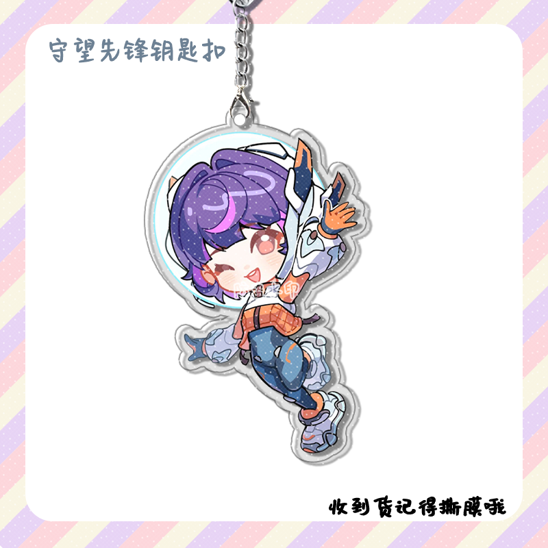 4pcs Anime Game Overwatch  Col - Carabiner Keychain avaliação e preço