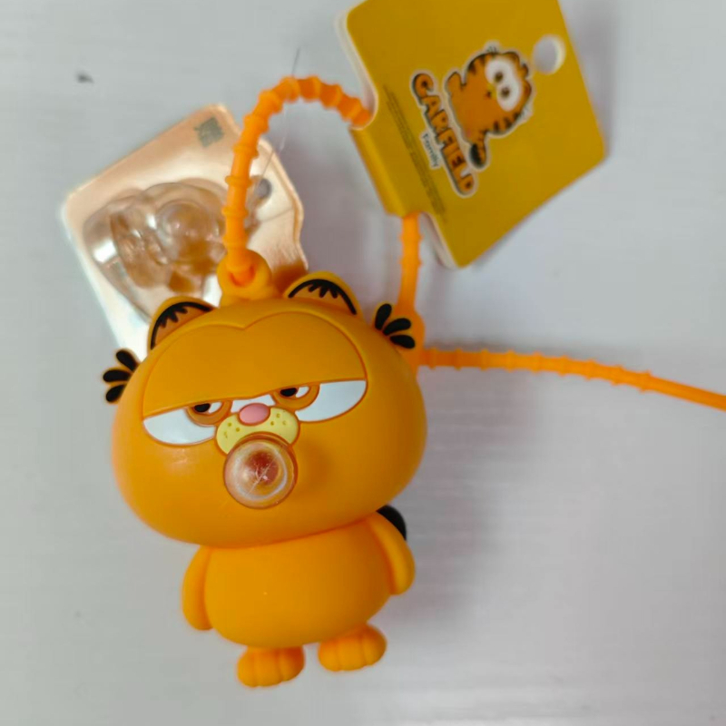 New Garfield doll car keychain - Carabiner Keychain avaliação e preço