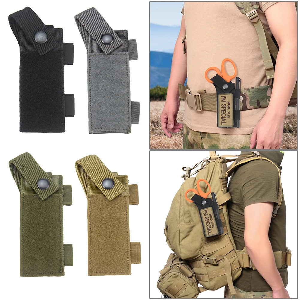 MOLLE Scissors Waist Bag - EDC - Edc Carry Flashlight avaliação e preço