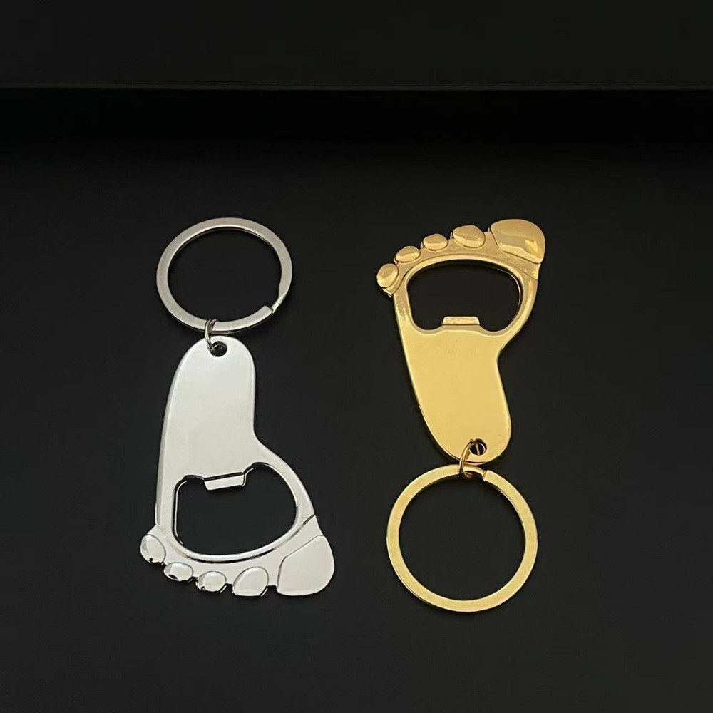 Creative Little Footprint Keyc - Bottle Opener Keyring avaliação e preço