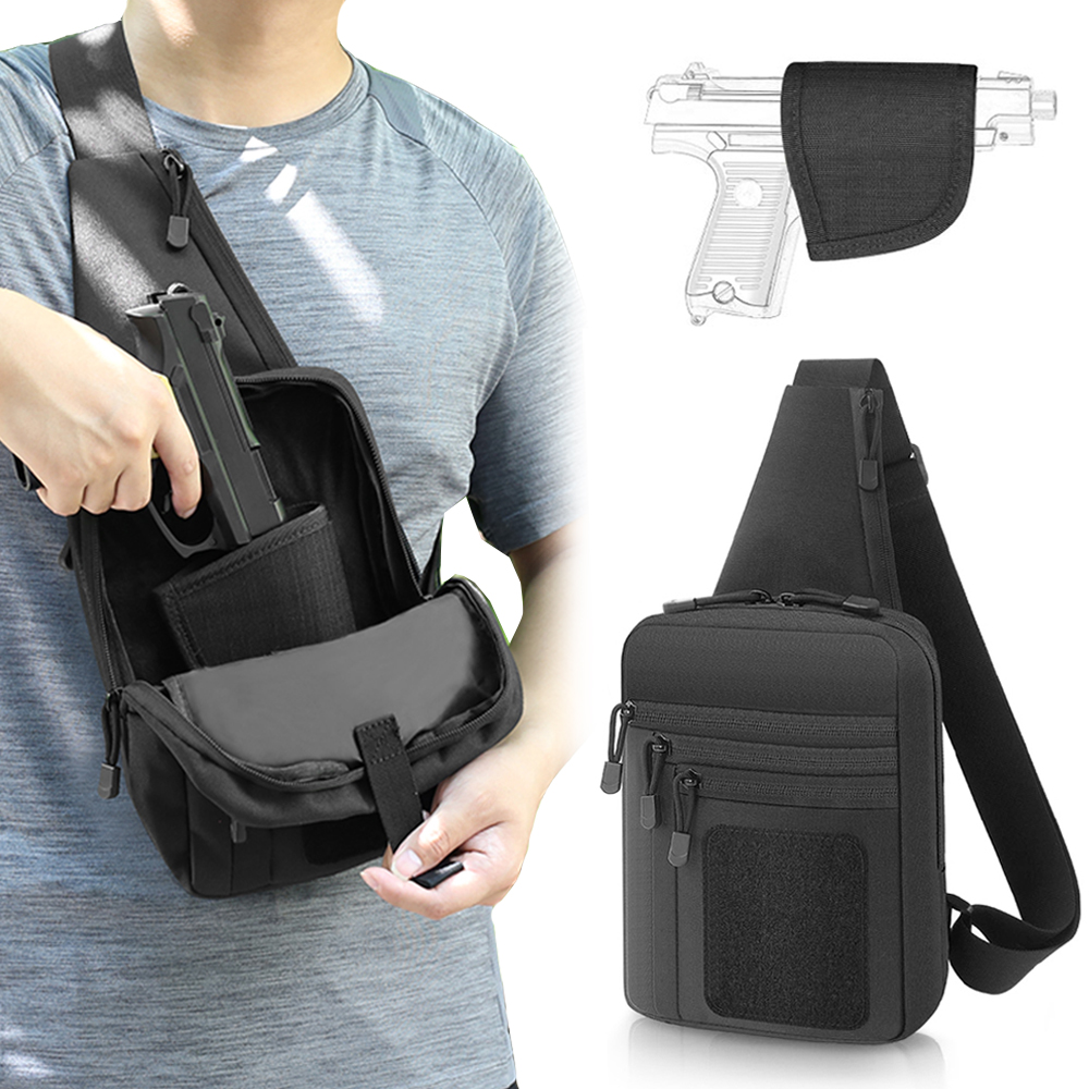 Tactical Pistol Gun Bag Concea - Edc Concealed Carry Bag avaliação e preço