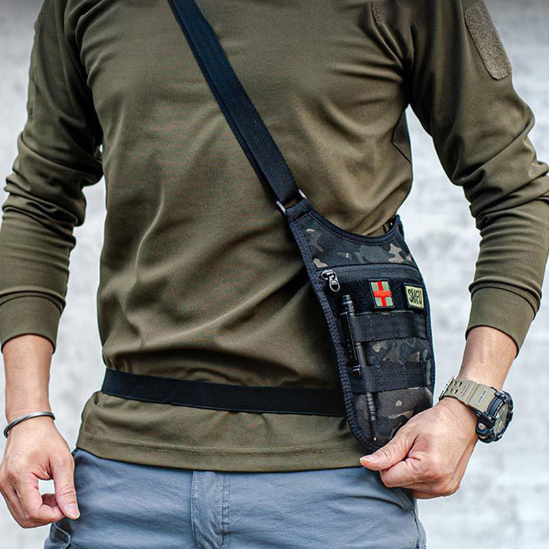 Underarm Tactical Shoulder Bag - Edc Carry Case avaliação e preço