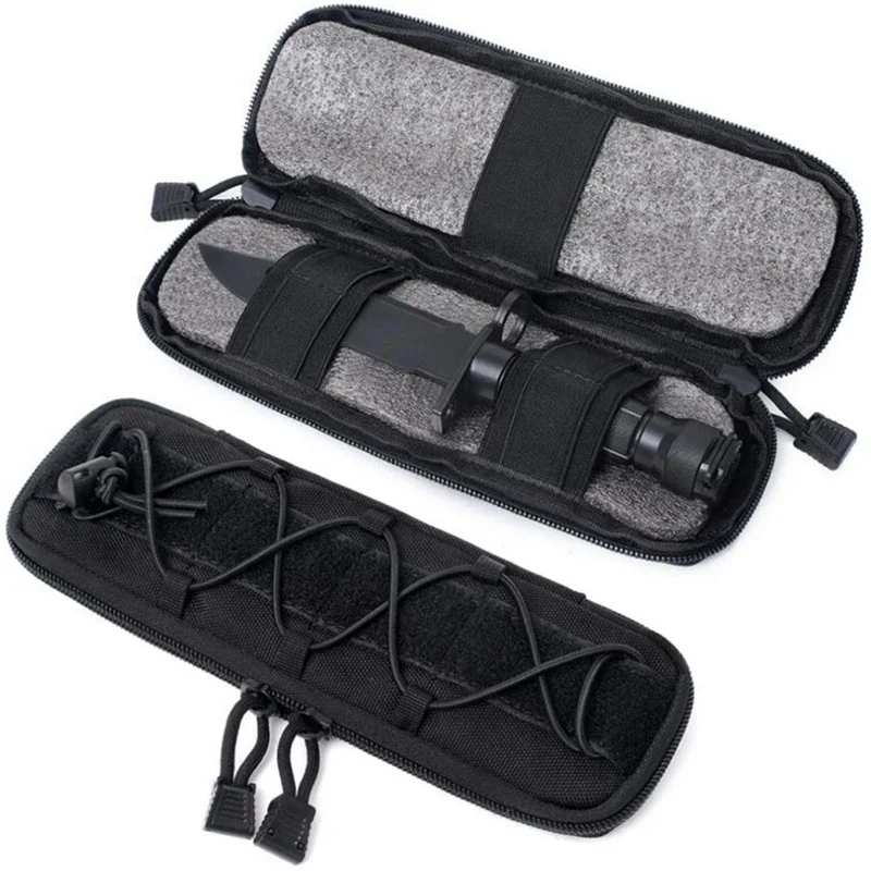Tactical Belt Bag Knife Flashl - Edc Carry Knife avaliação e preço