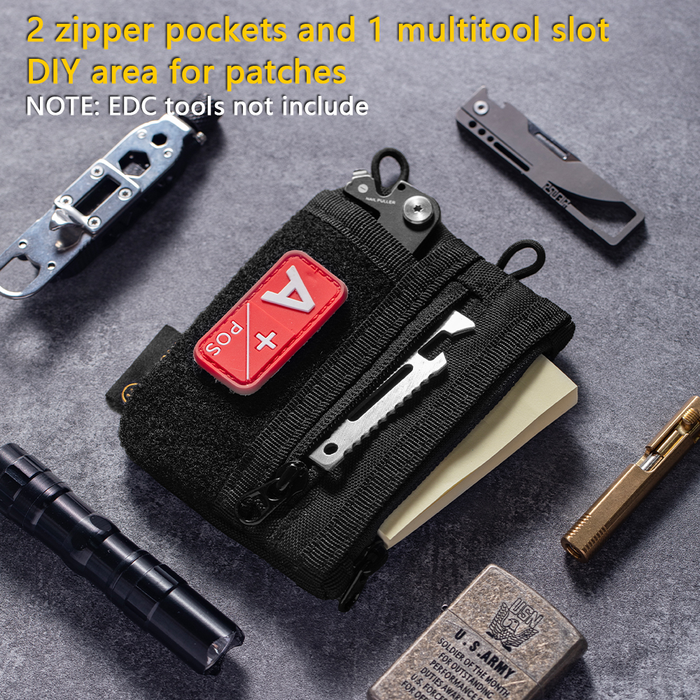 EDC Organizer Pouch with DIY P - Edc Concealed Carry Bag avaliação e preço