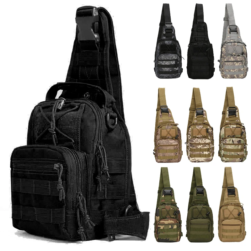 Military Tactical Sling Backpa - Edc Concealed Carry Bag avaliação e preço