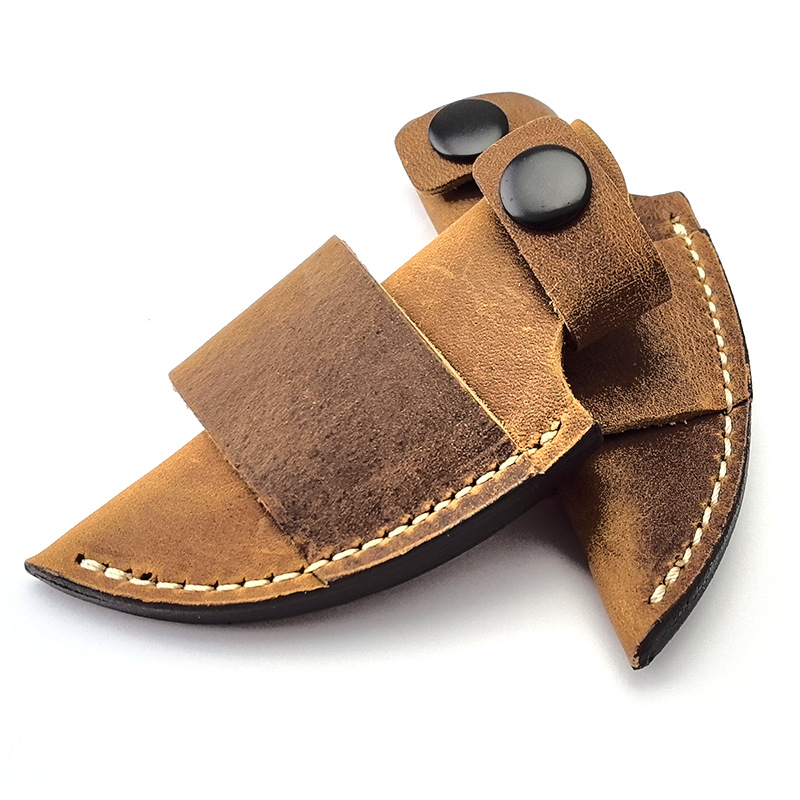Durable Leather Knife Sheath w - Edc Carry Accessories avaliação e preço