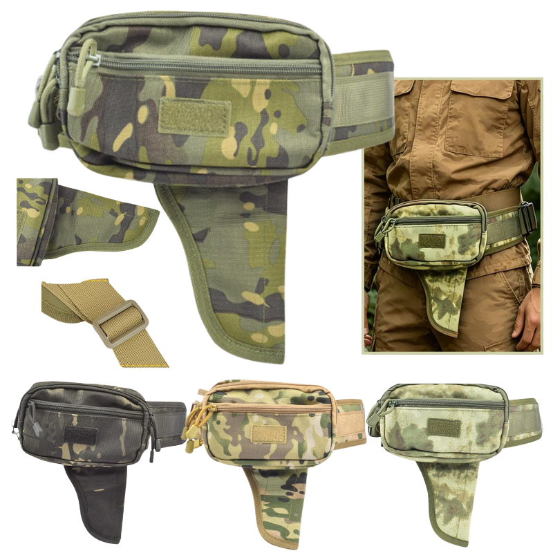 NEW Waterproof Men's Waist Bag - Edc Carry Bag avaliação e preço