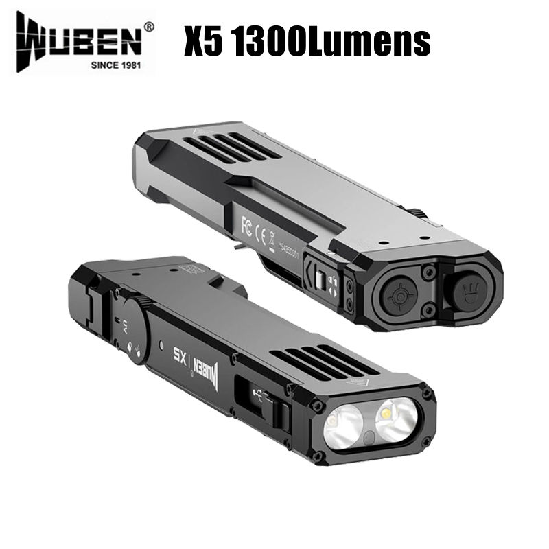 WUBEN X5 Compact EDC Flashligh - Edc Daily Carry avaliação e preço