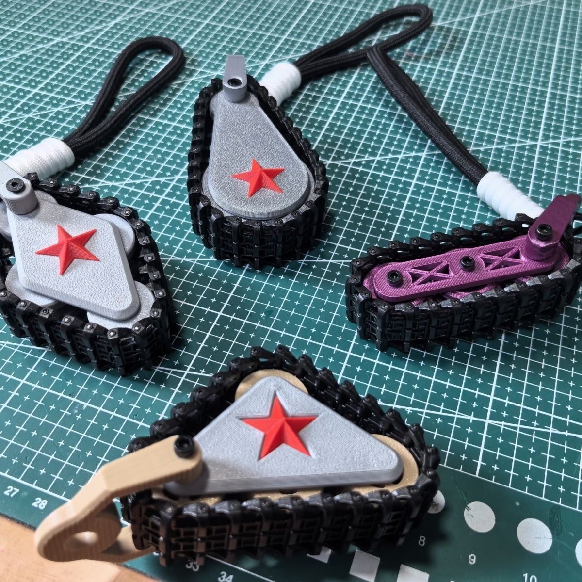 4 Styles！EDC Rotatable Track M - Edc Car Carry avaliação e preço