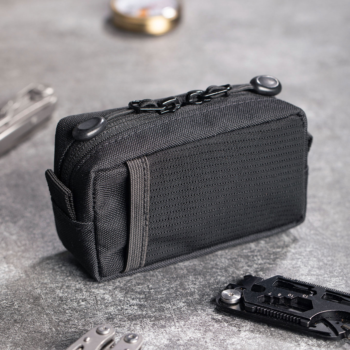 Tactical EDC Organizer Bag Dur - Edc Gear Every Day Carry avaliação e preço