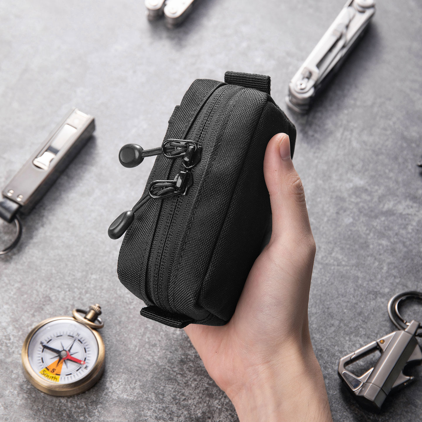Tactical EDC Organizer Bag Dur - Edc Gear Every Day Carry avaliação e preço