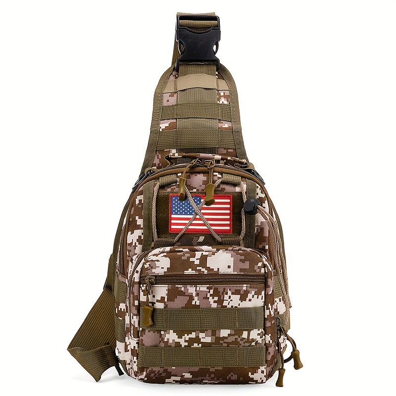 1pc 6.6gal Tactical Sling Back - Edc Gear Every Day Carry avaliação e preço