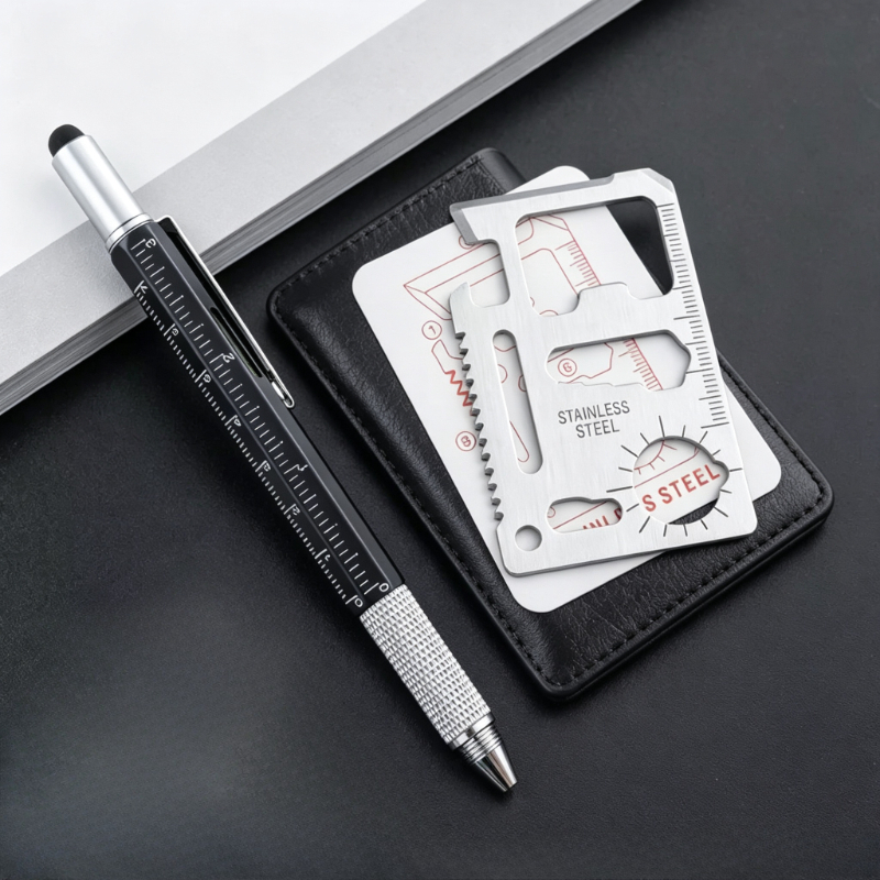 Men Gifts 6-in-1 Multitool Pen - Edc Carry For Men avaliação e preço