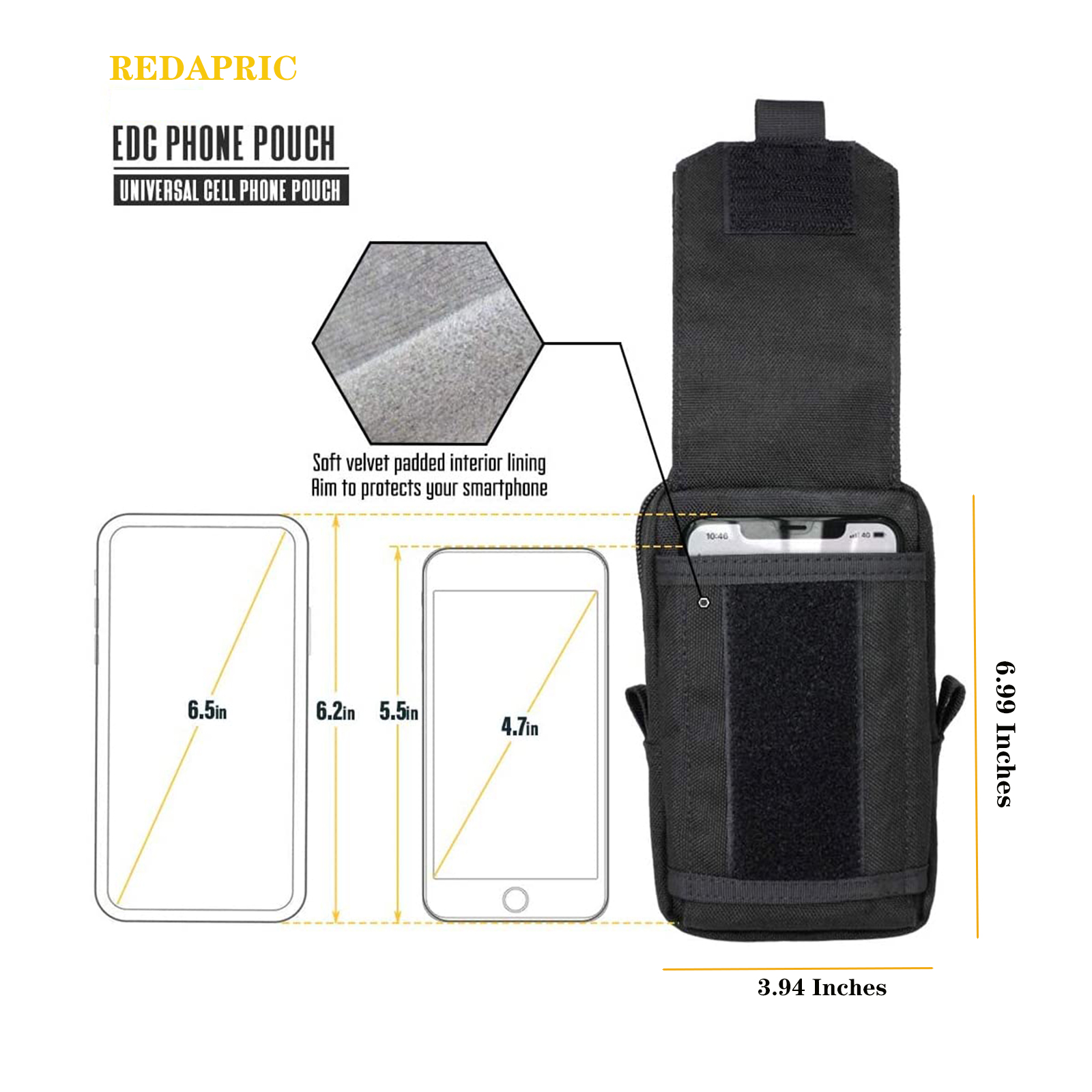 Tactical Molle Pouch Waist Bag - Edc Carry Bag avaliação e preço
