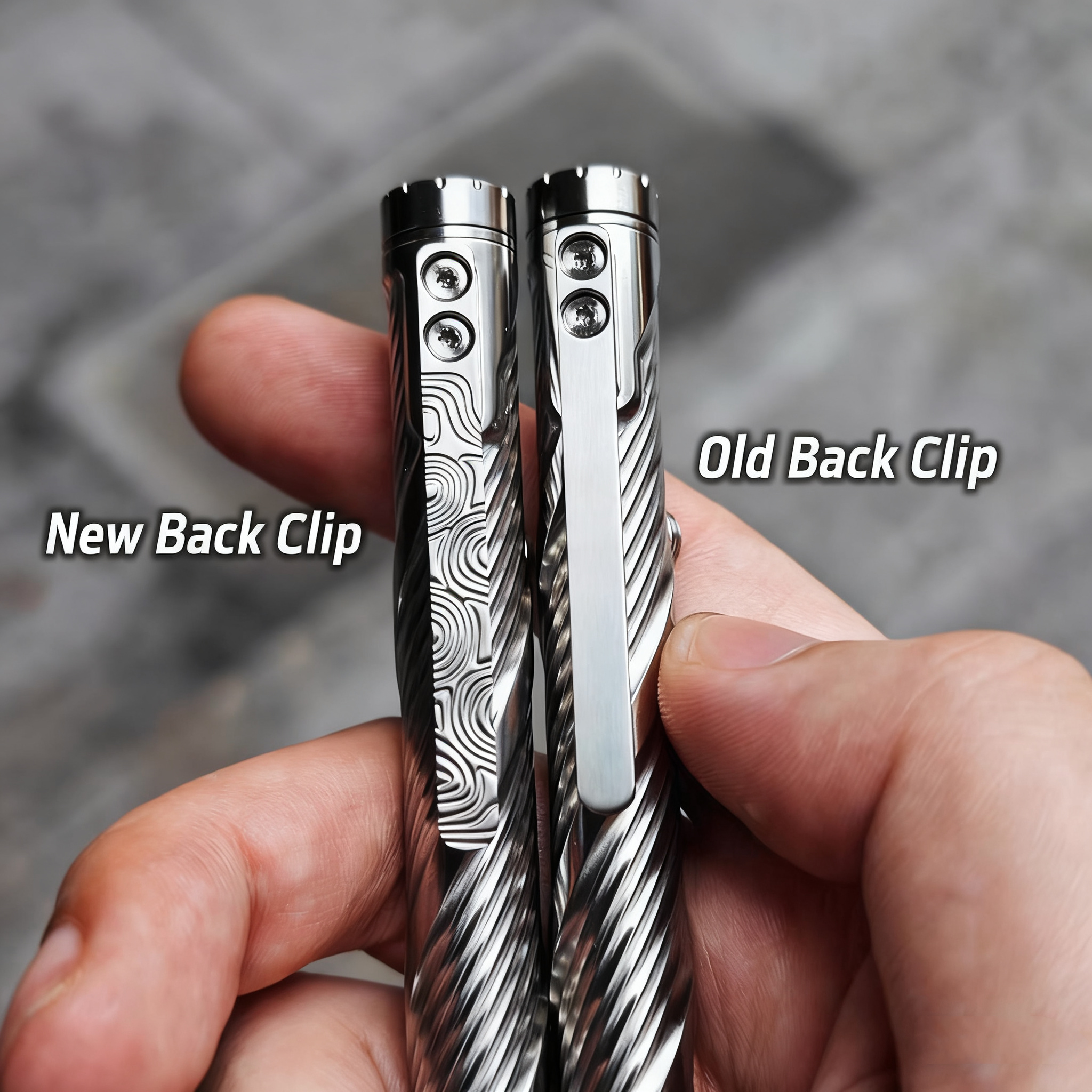EDC Titanium Pen with Ball Bea - Edc Gear Every Day Carry avaliação e preço