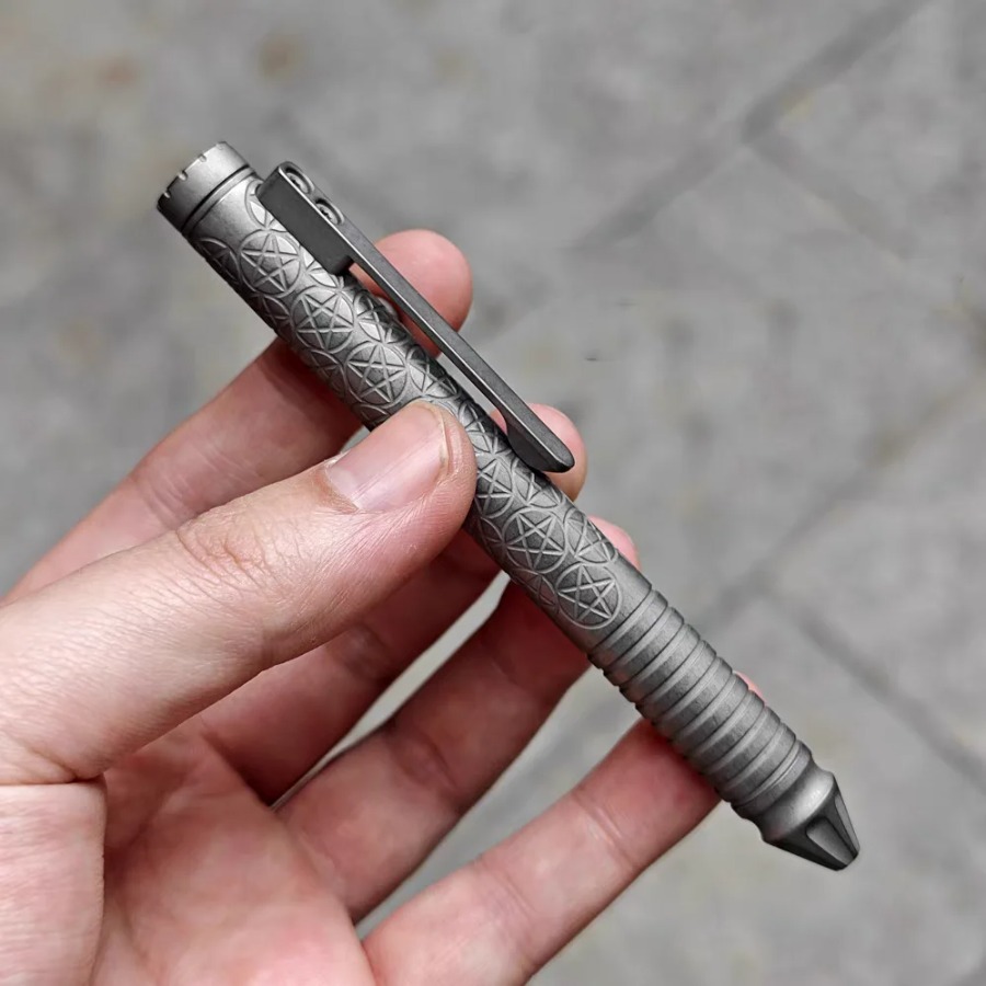 For EDC Titanium TC4 Alloy Pen - Edc Every Day Carry おもちゃ avaliação e preço