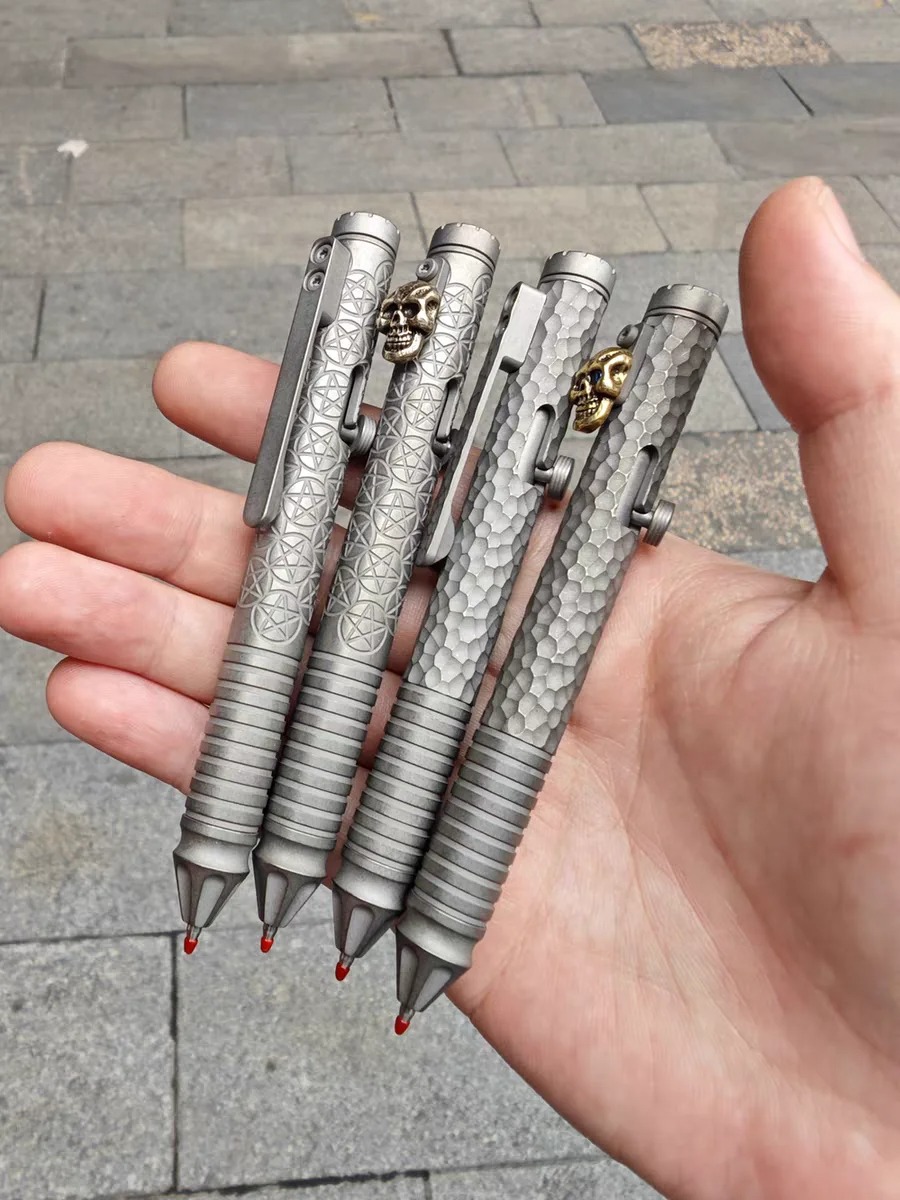 For EDC Titanium TC4 Alloy Pen - Edc Every Day Carry おもちゃ avaliação e preço
