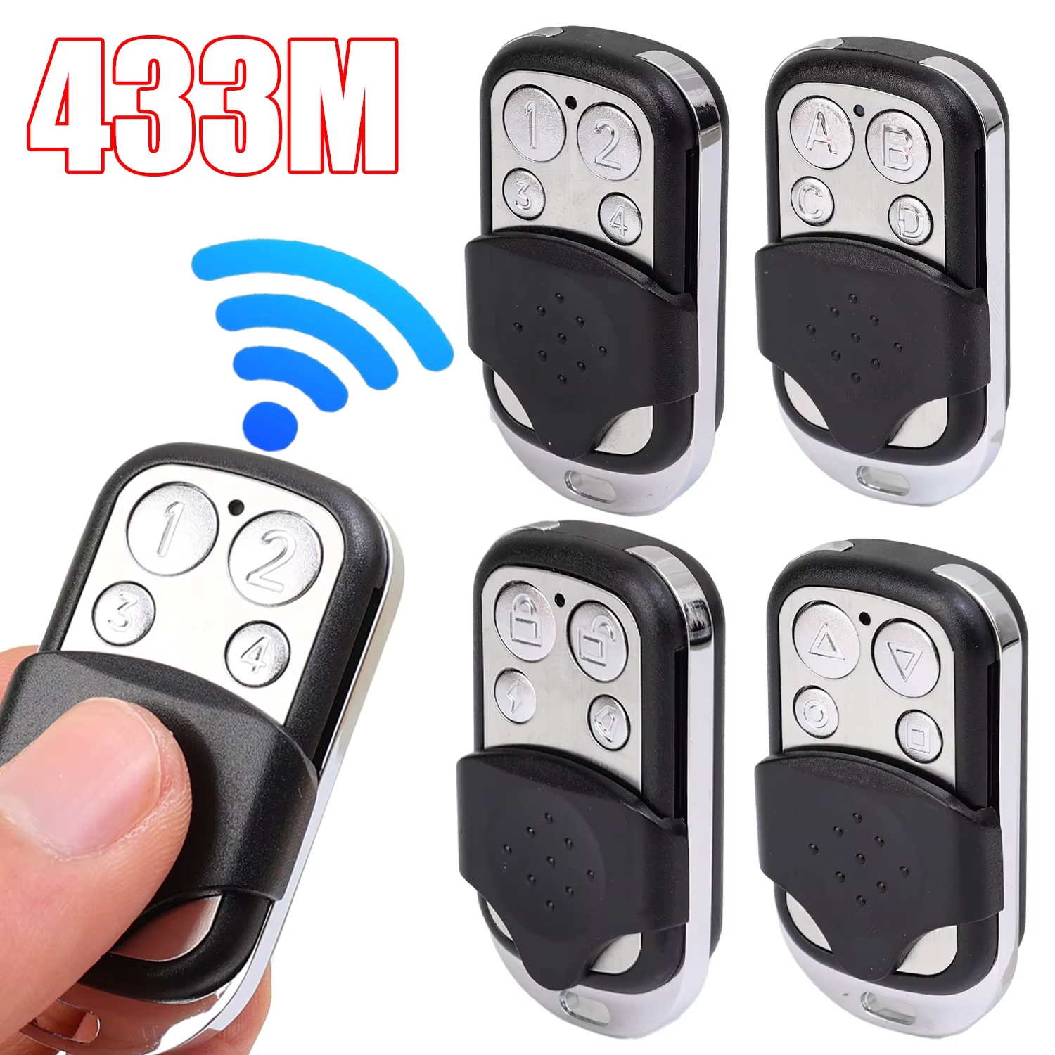 1/50PCS Remote Control 433MHz  - Bottle Opener Keyring avaliação e preço
