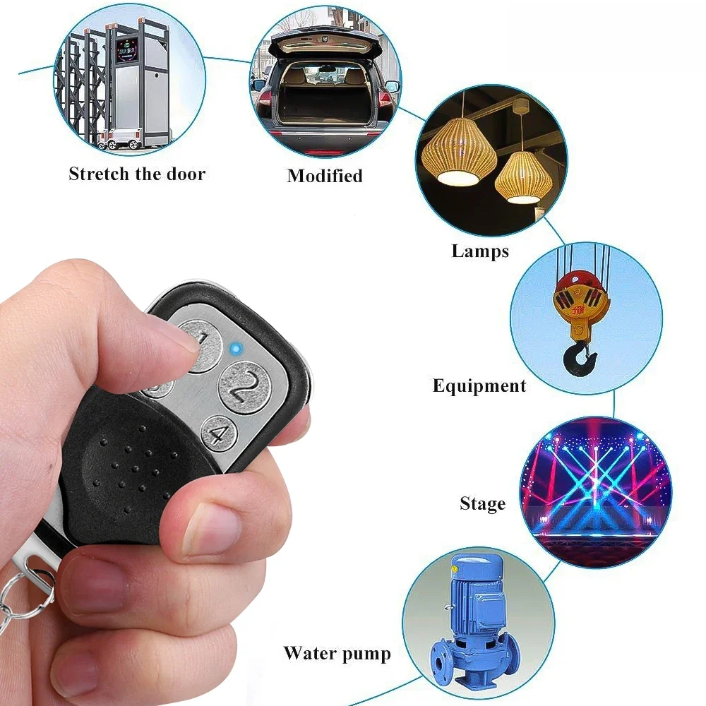 1/50PCS Remote Control 433MHz  - Bottle Opener Keyring avaliação e preço