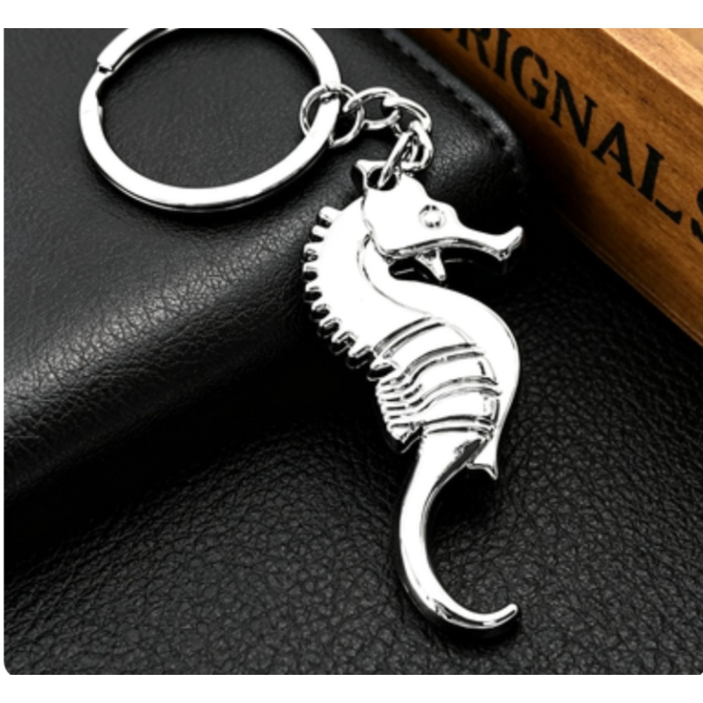 Metal Shark Keychain Bottle Fi - Bottle Opener Keyring avaliação e preço
