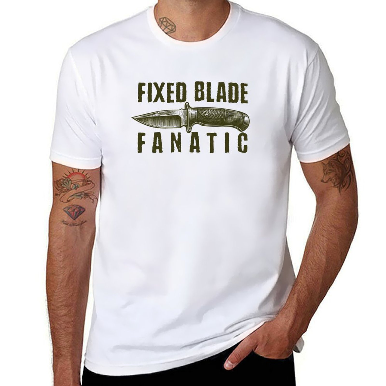 Fixed Blade Fanatic - Everyday - Edc Carry For Men avaliação e preço