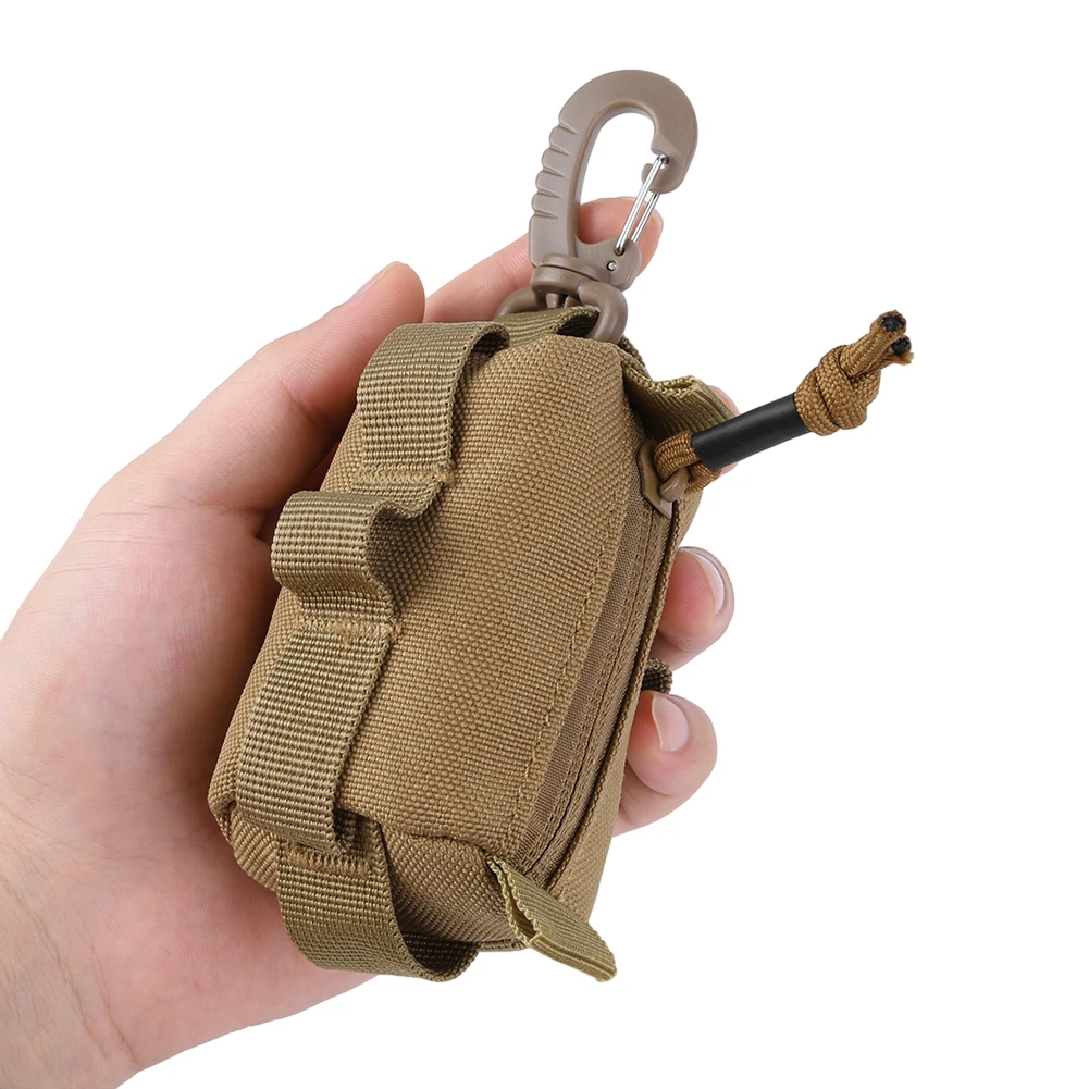 Tactical EDC Pouch Zipper Key  - Edc Carry Case avaliação e preço
