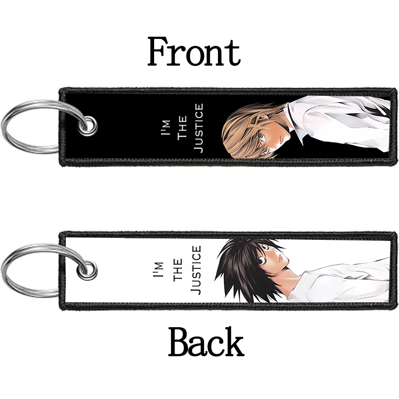Death Note Ryuuku Ryuk Rem Emb - Carabiner Keychain avaliação e preço