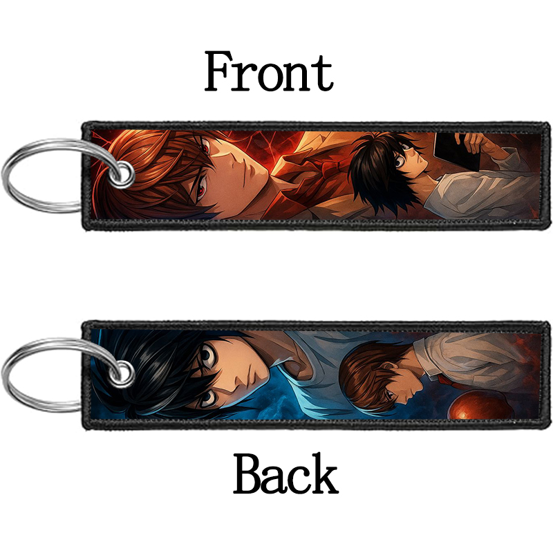 Death Note Ryuuku Ryuk Rem Emb - Carabiner Keychain avaliação e preço