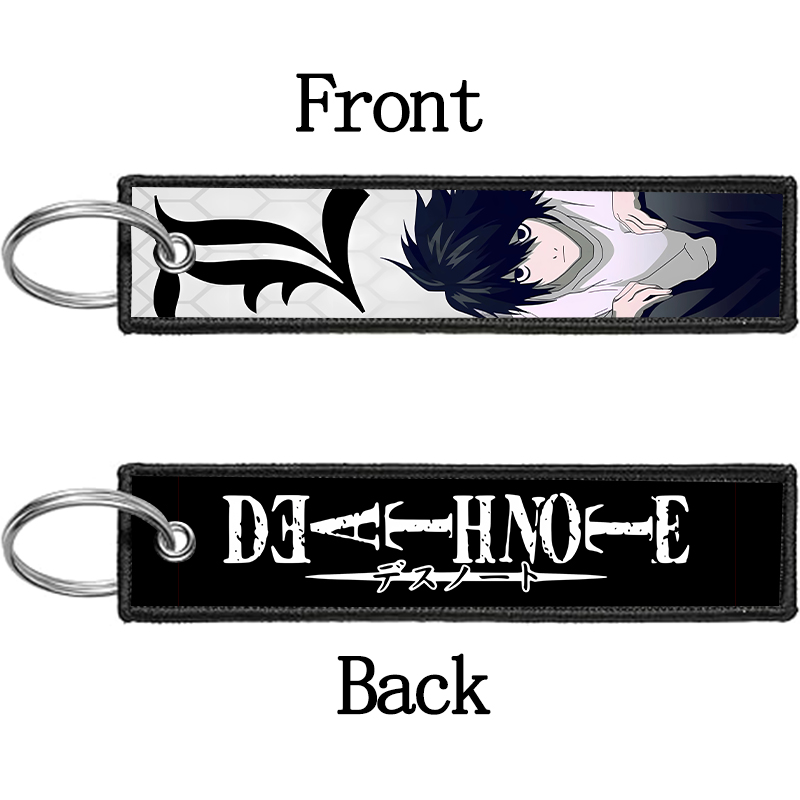 Death Note Ryuuku Ryuk Rem Emb - Carabiner Keychain avaliação e preço