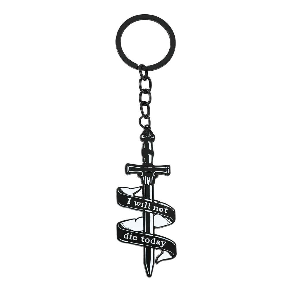 Fourth Wing Black Dragon Keych - Carabiner Keychain avaliação e preço