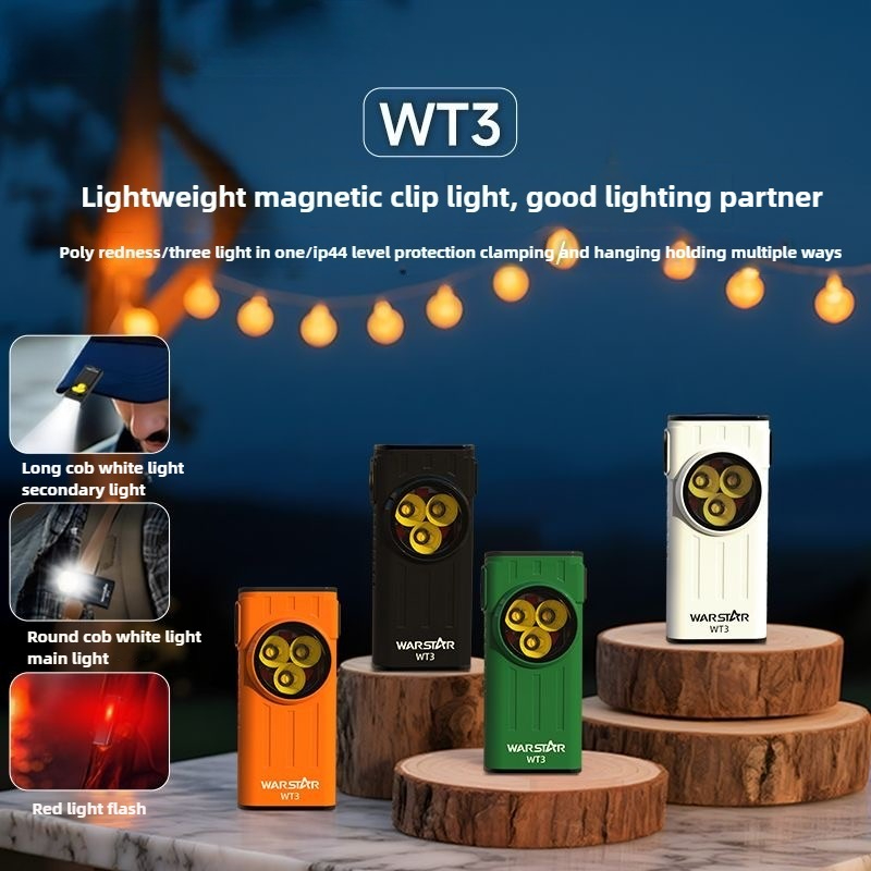 EDC LED Flashlight Portable Ke - Edc Daily Carry avaliação e preço