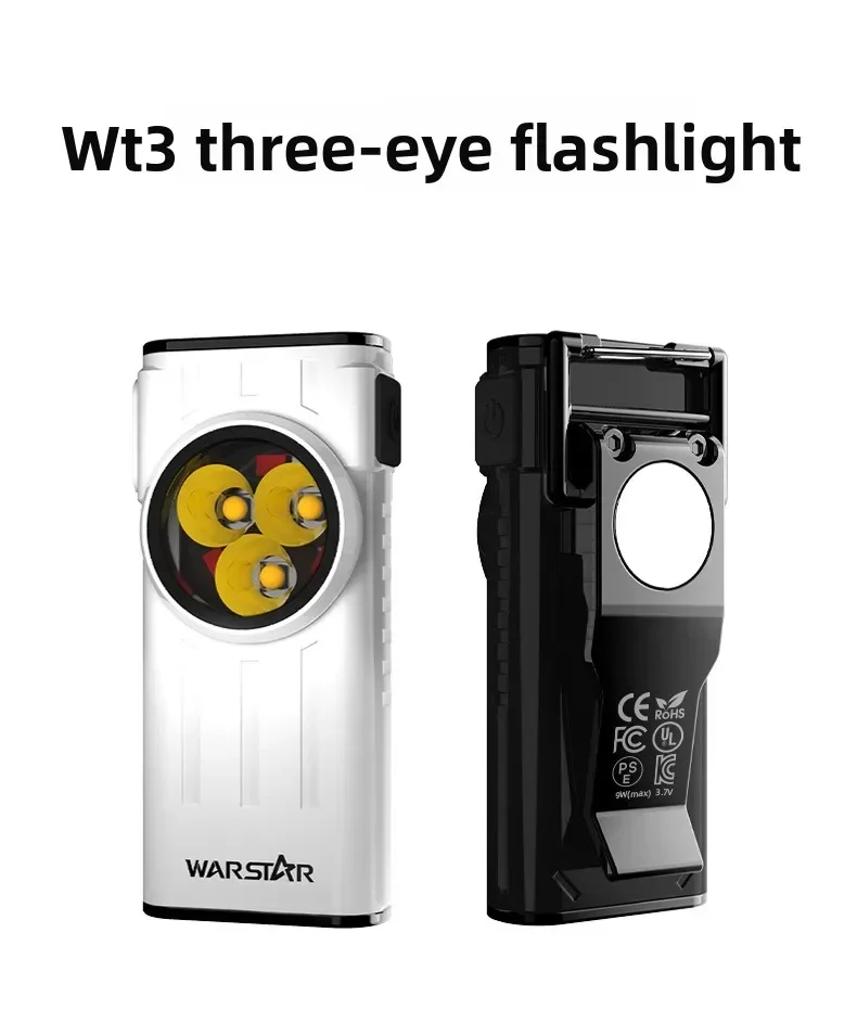 EDC LED Flashlight Portable Ke - Edc Daily Carry avaliação e preço