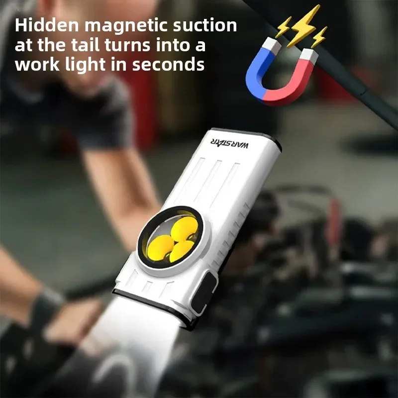EDC LED Flashlight Portable Ke - Edc Daily Carry avaliação e preço