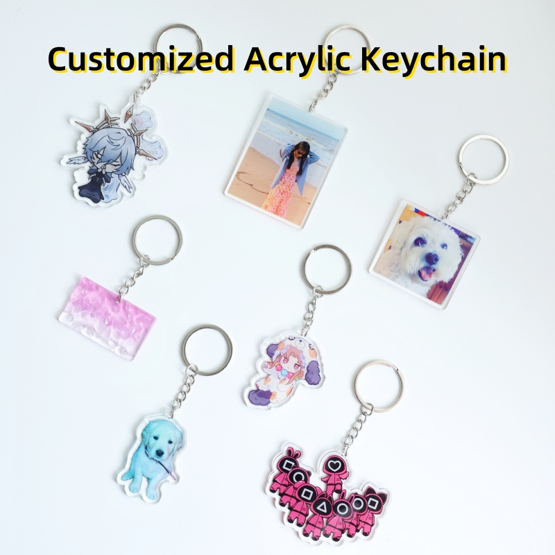 2D FLAT 6cm/2.36inch 1 Piece C - Carabiner Keychain avaliação e preço