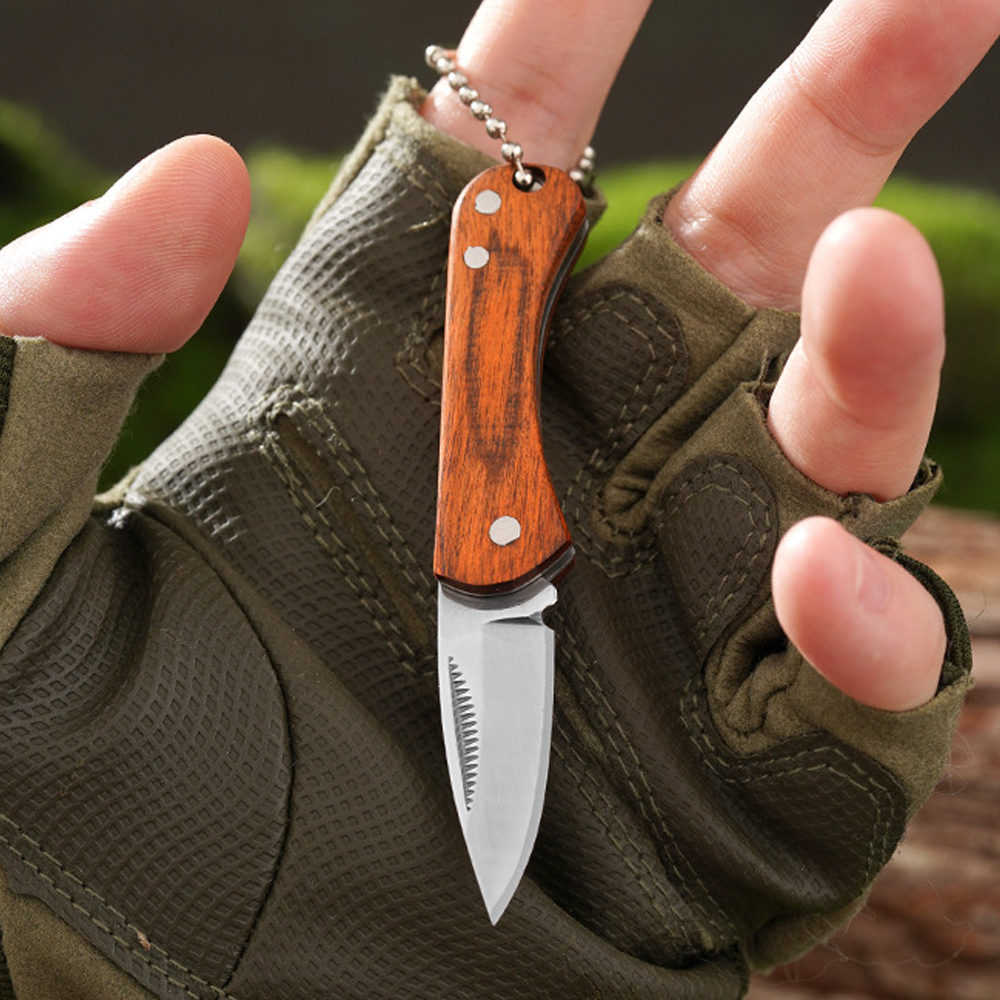 Small Keychain Pocket Knife Ev - Edc Day Carry avaliação e preço