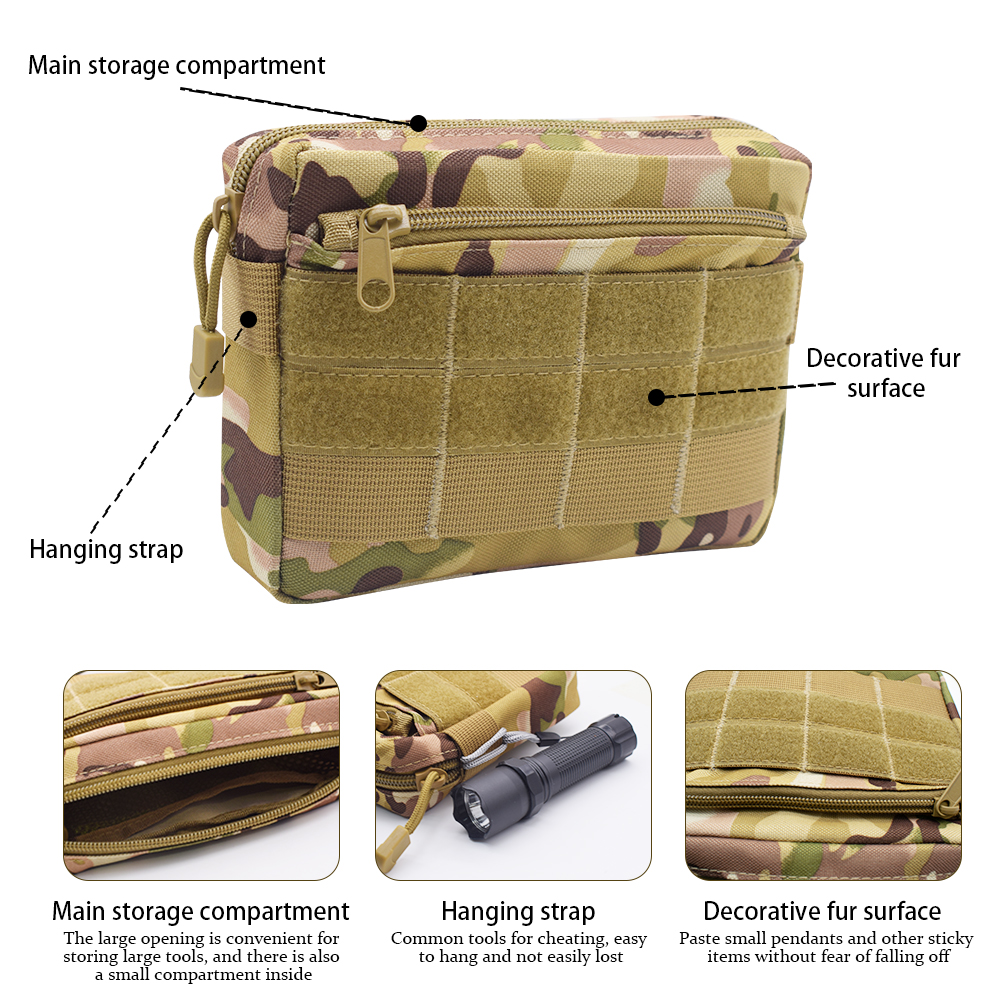 EDC Waist Bag Outdoor Camping  - Edc Carry Case avaliação e preço