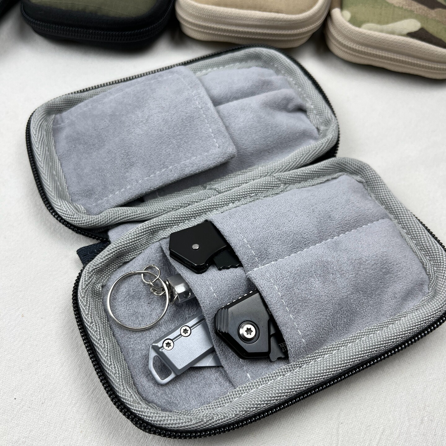 Handmade Fabric Pen Case Knife - Edc Carry Case avaliação e preço