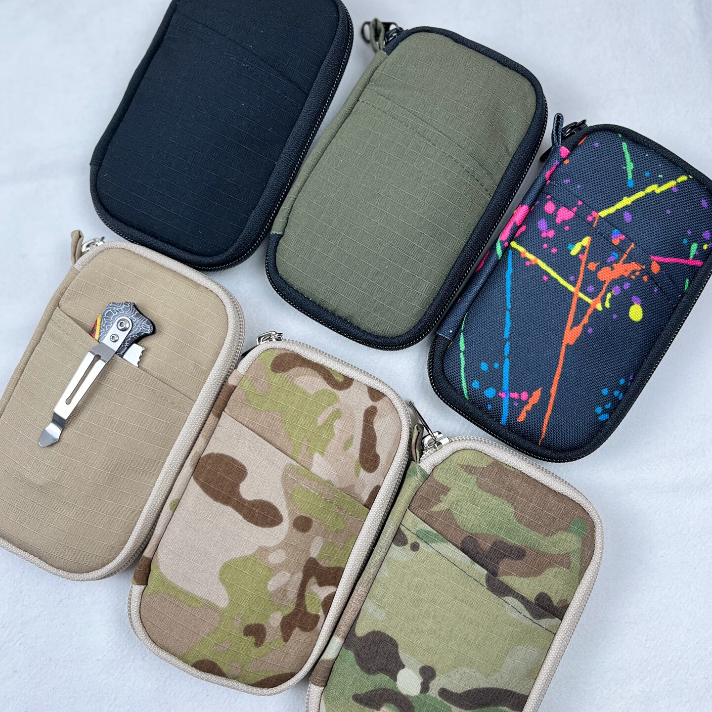 Handmade Fabric Pen Case Knife - Edc Carry Case avaliação e preço