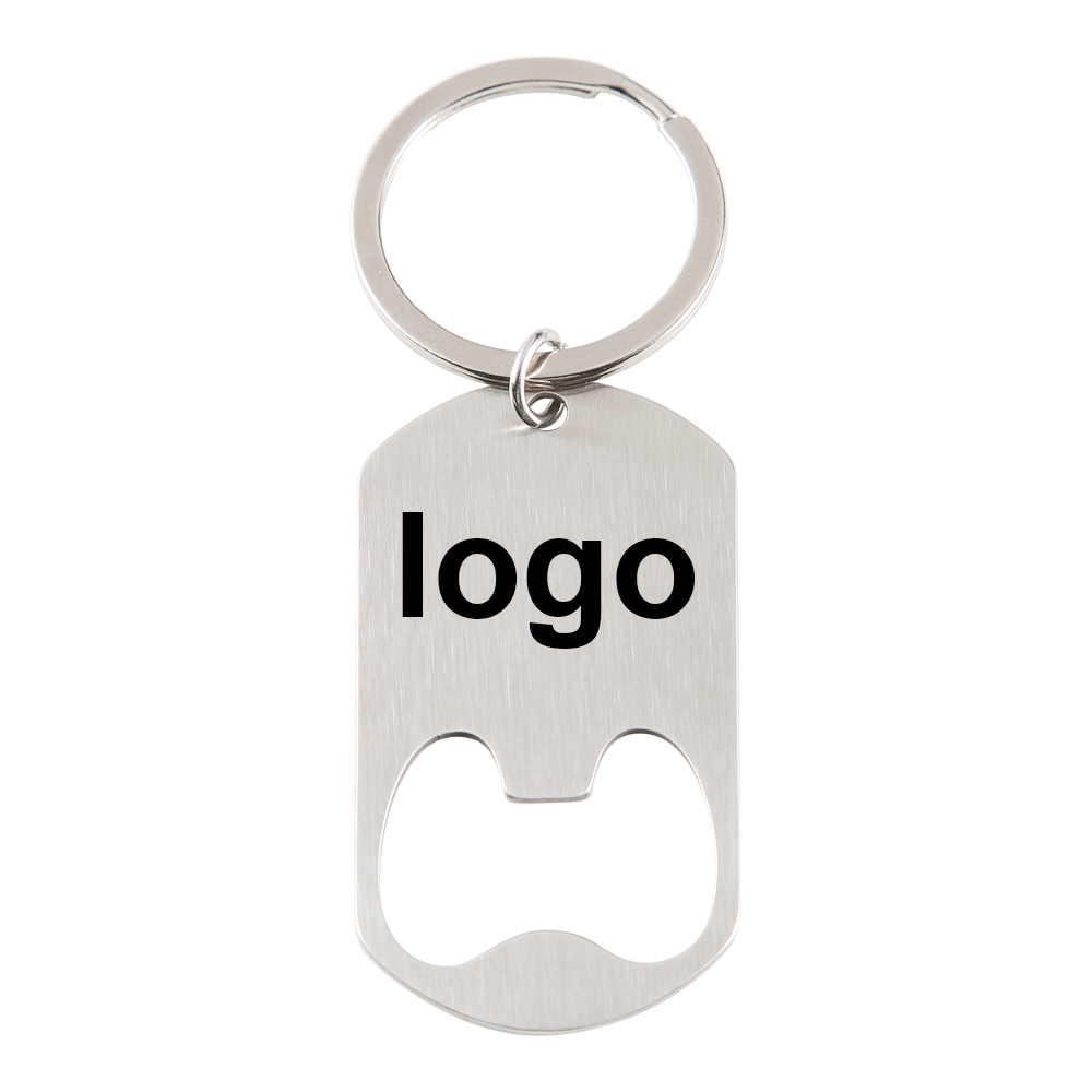 Custom Company Logo Stainless  - Bottle Opener Keyring avaliação e preço