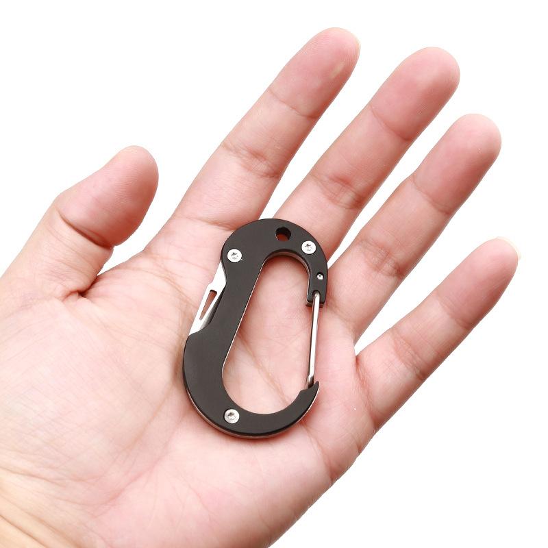 Multitool Carabiner with Mini  - Edc Carry Knife avaliação e preço
