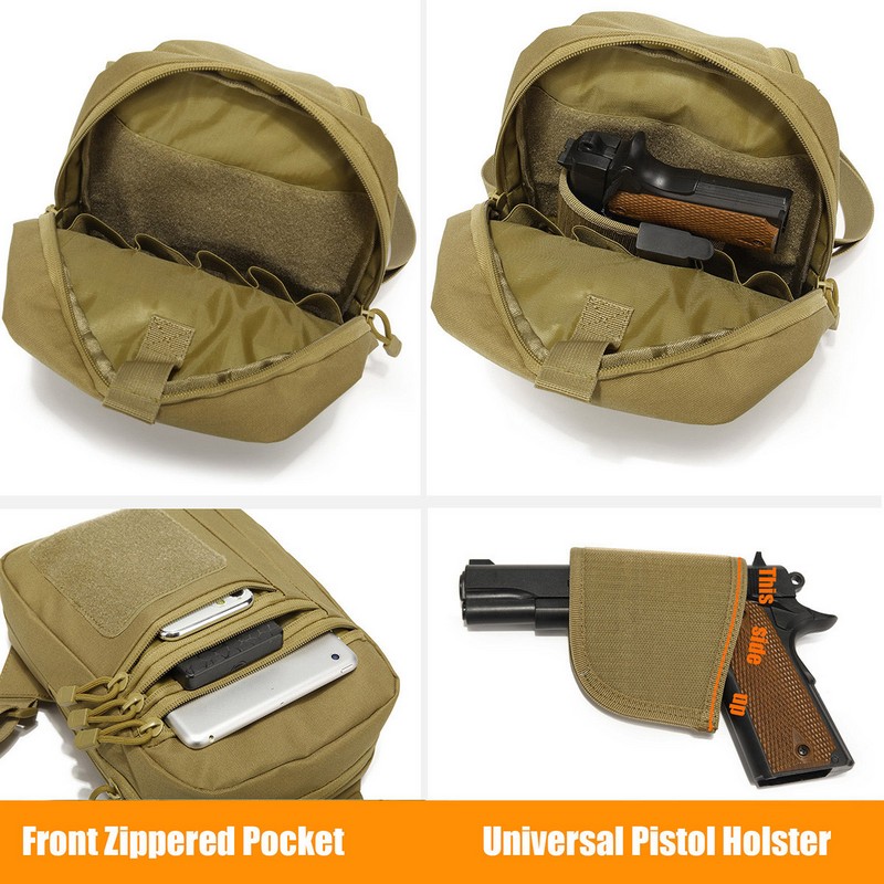 EDC 1000D Tactical Chest Bag P - Edc Concealed Carry Bag avaliação e preço