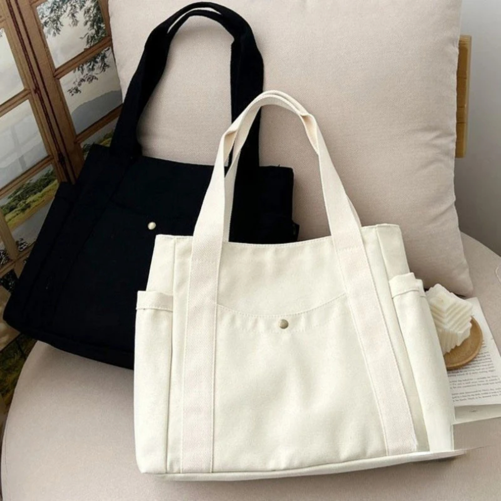 Large Capacity Canvas Tote Bag - Edc Carry Bag avaliação e preço