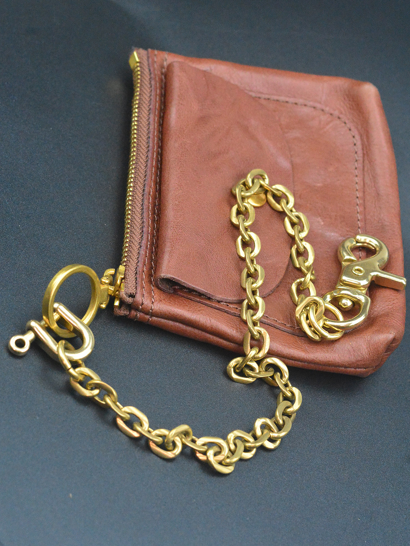 37cm short  brass Trousers Jea - Edc Carry Case avaliação e preço