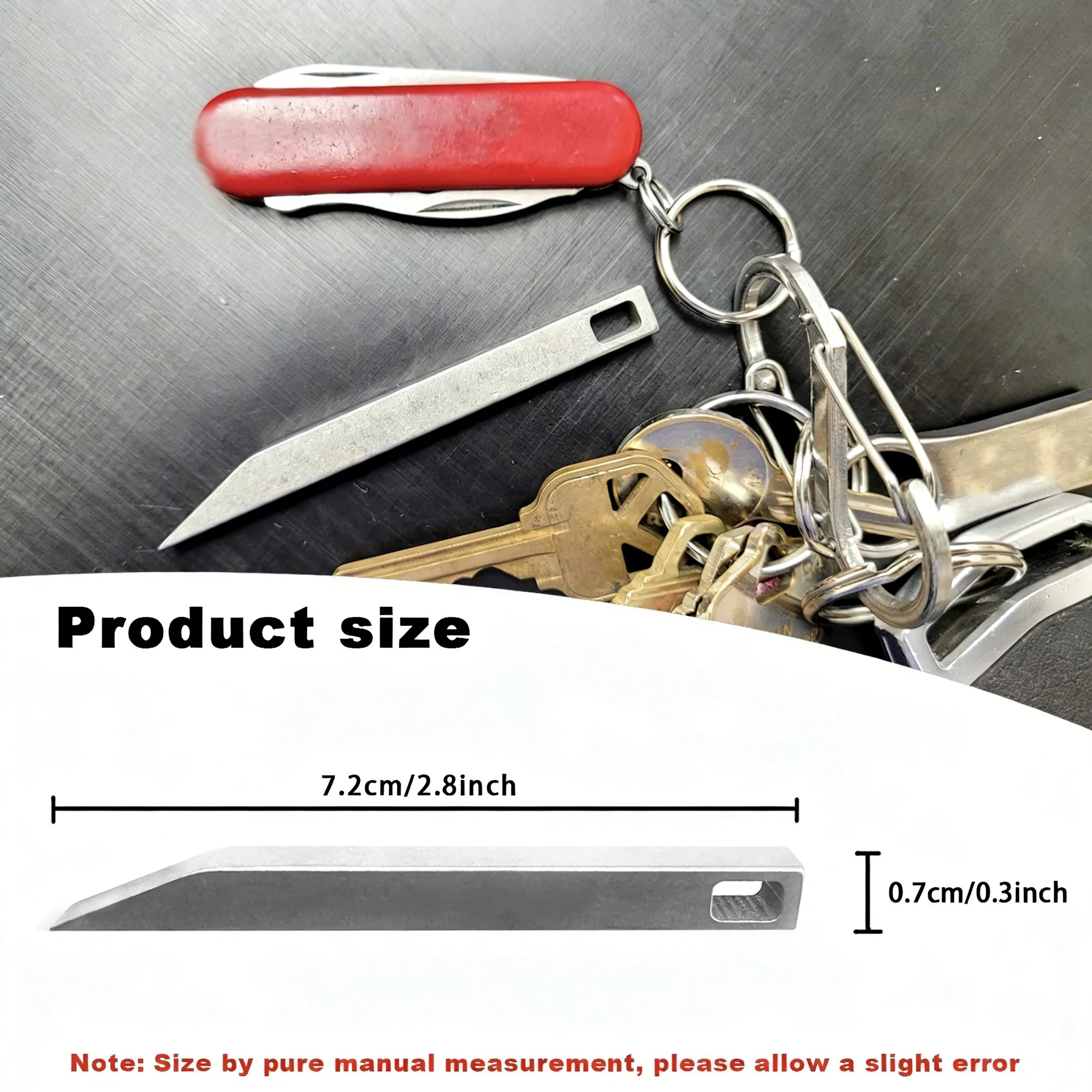 Heavy Duty Keychain Prybar EDC - Edc Every Day Carry おもちゃ avaliação e preço