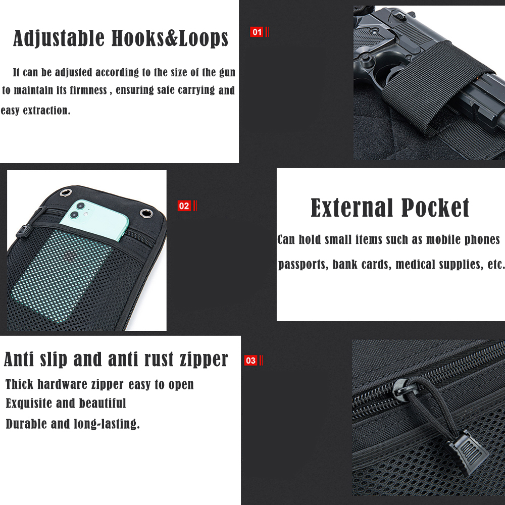 EDC Waist Pack with Hidden Hol - Edc Gear Every Day Carry avaliação e preço