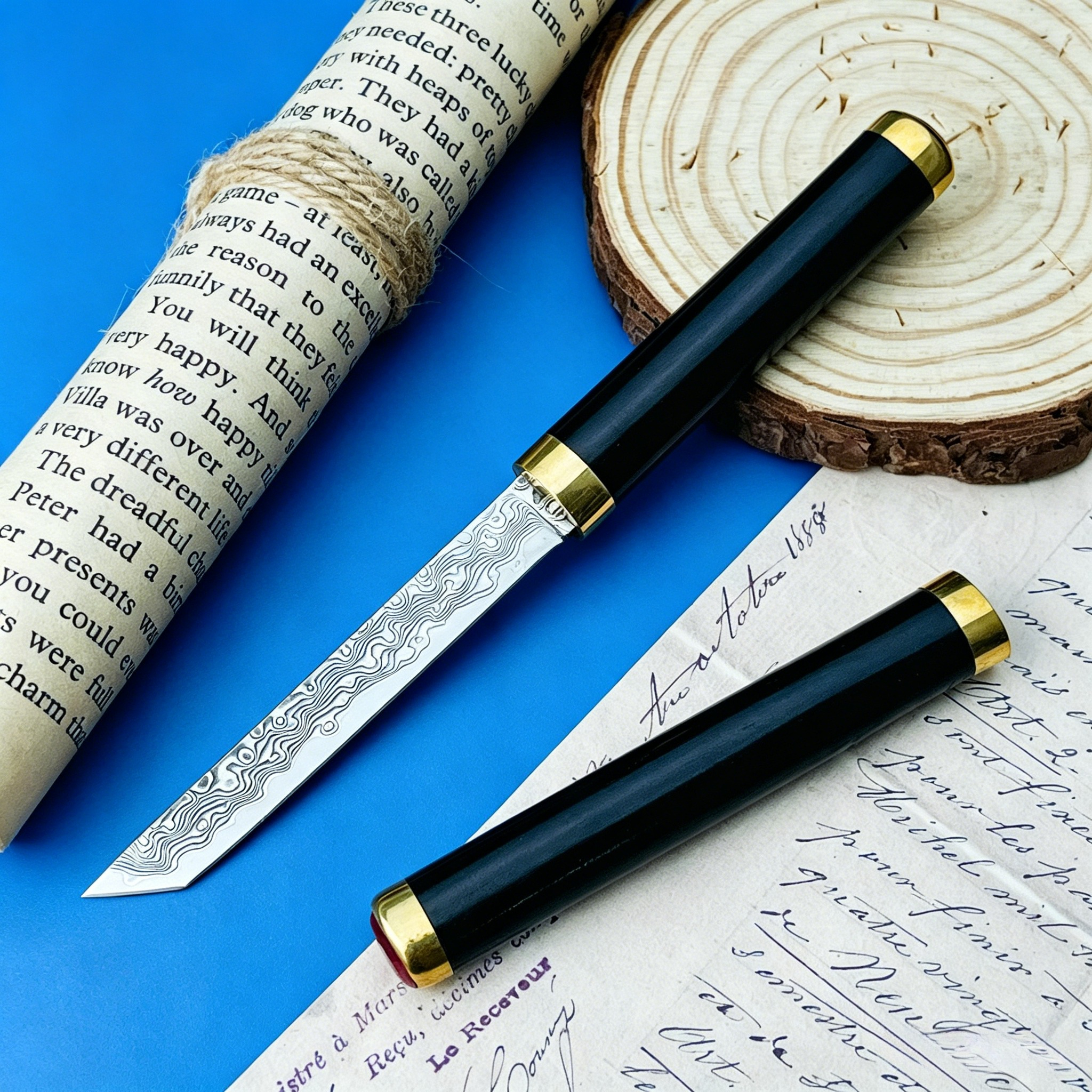 Everyday Carry Fixed-Blade Kni - Edc Carry For Men avaliação e preço
